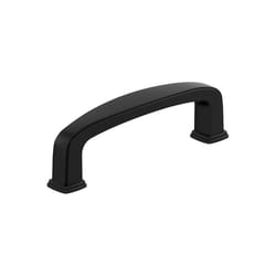Amerock Everyday Heritage Traditional Cabinet Pull 3 in. Matte Black 6 pk