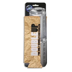 DoubleUp Can Cooler Brown 1 pk