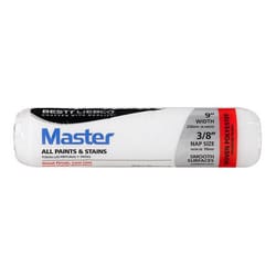 Bestt Liebco Master Woven Polyester 9 in. W X 3/8 in. Paint Roller Cover 1 pk