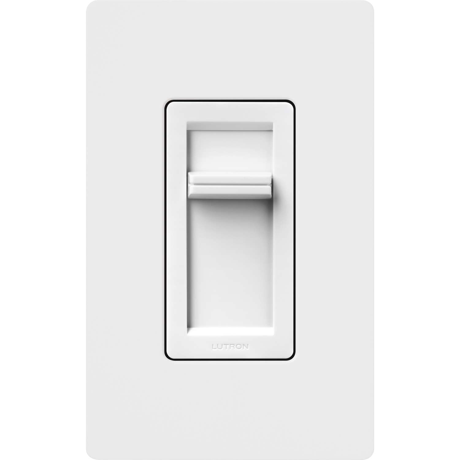 Lutron Lumea White 150 W Slide Dimmer Switch 1 pk Ace Hardware