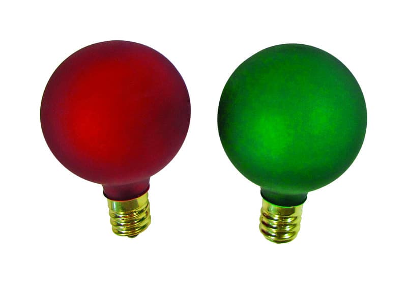 UPC 843518022955 product image for Celebrations Red And Green G40 Replacement Bulbs 2/Pack (1055-71) | upcitemdb.com