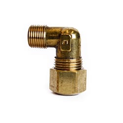 ATC 5/16 in. Compression 1/8 in. D MPT Brass 90 Degree Street Elbow