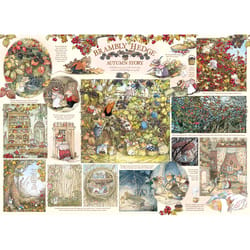 Cobble Hill Brambly Hedge Autumn Story Jigsaw Puzzle Cardboard 1000 pc