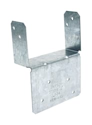 Simpson Strong-Tie ZMax 1.25 in. H X 2.56 in. W 18 Ga. Galvanized Steel End Post Cap