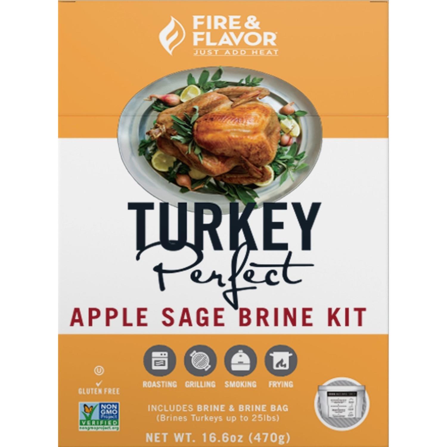 Fire & Flavor I/O F&F HERB TURKEY BRINE KIT at