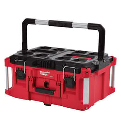 Milwaukee PACKOUT 22 in. Modular Large Portable Tool Box Black/Red