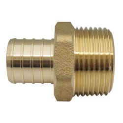 Apollo 1 in. PEX Barb in to X 1 in. D MPT Brass Adapter