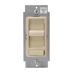 Leviton SureSlide Ivory 600 W Preset Slide Dimmer Switch 1 pk