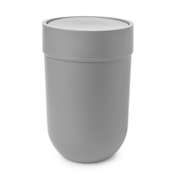 Umbra 1.6 gal Gray Polypropylene Trash Can