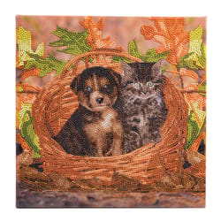 Crystal Art Craft Buddy Framed Canvas Kit Multicolored