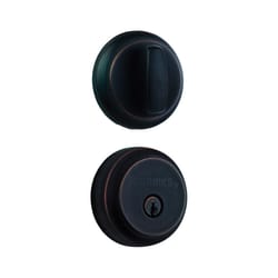 Brinks Push Pull Rotate Oil Rubbed Bronze Steel Deadbolt