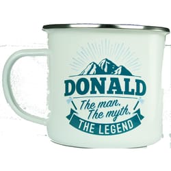 Top Guy Donald 14 oz Multicolored Steel Enamel Coated Mug 1 pk