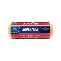 Wooster Super/Fab Knit 7 in. W X 1/2 in. Regular Paint Roller Cover 1 pk