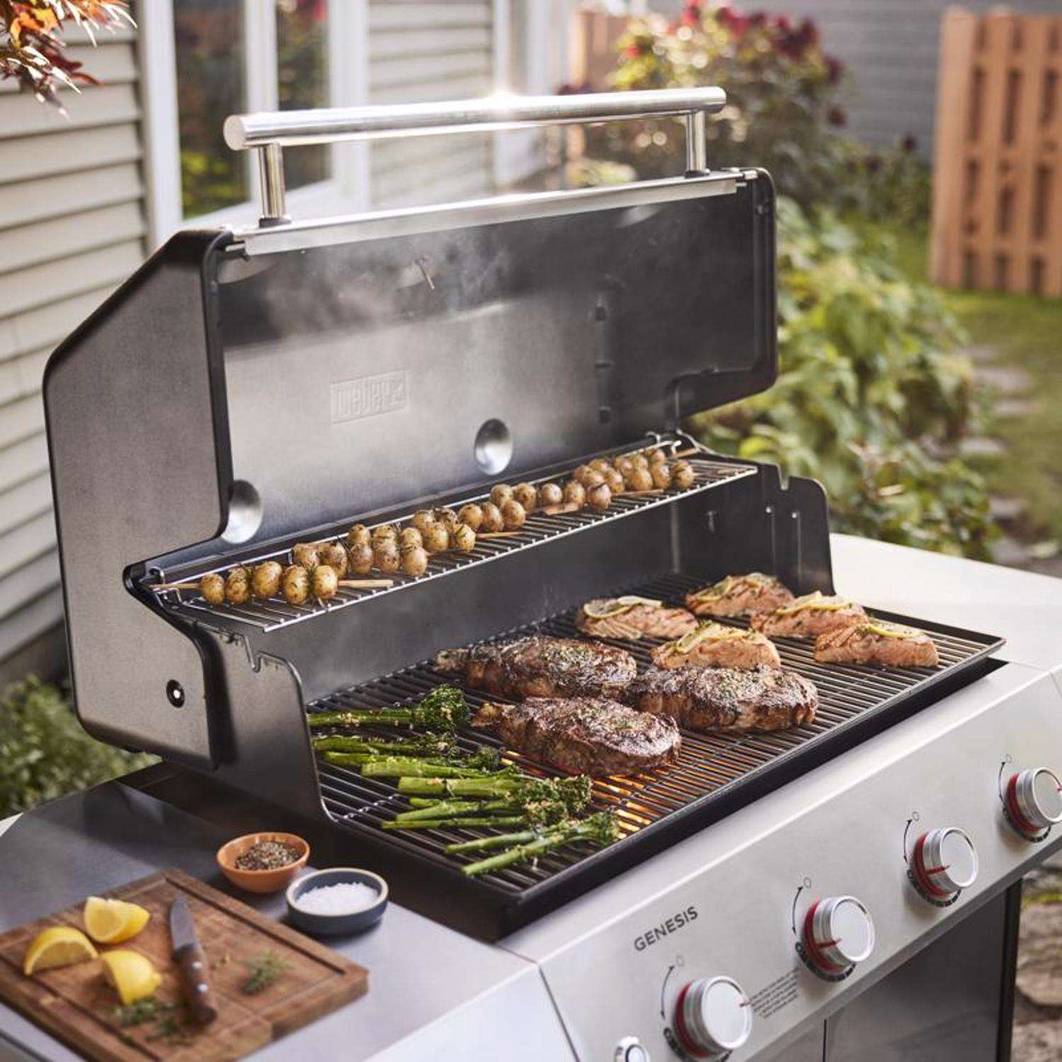 Weber® Grills® Stainless Steel Grilling Basket, Maine's Top Appliance and  Mattress Retailer