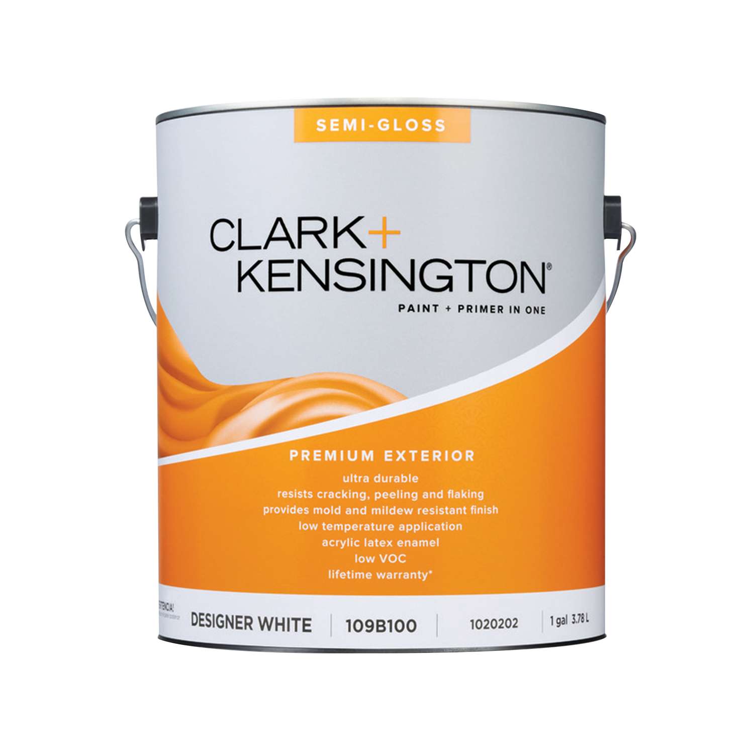 Clark+Kensington SemiGloss Designer White Premium Paint