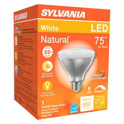 Sylvania Natural PAR30 E26 (Medium) LED Bulb White 75 Watt Equivalence 1 pk