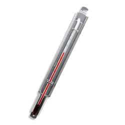Taylor Tube Thermometer Metal 9.75 in.