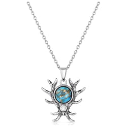 Montana Silversmiths Women's Kristi Titus Sterling Silver/Turquoise Necklace