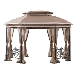 Garden Winds LCM1123 Ace Hardware Living Accents 10 Gazebo Replacement Canopy Beige 