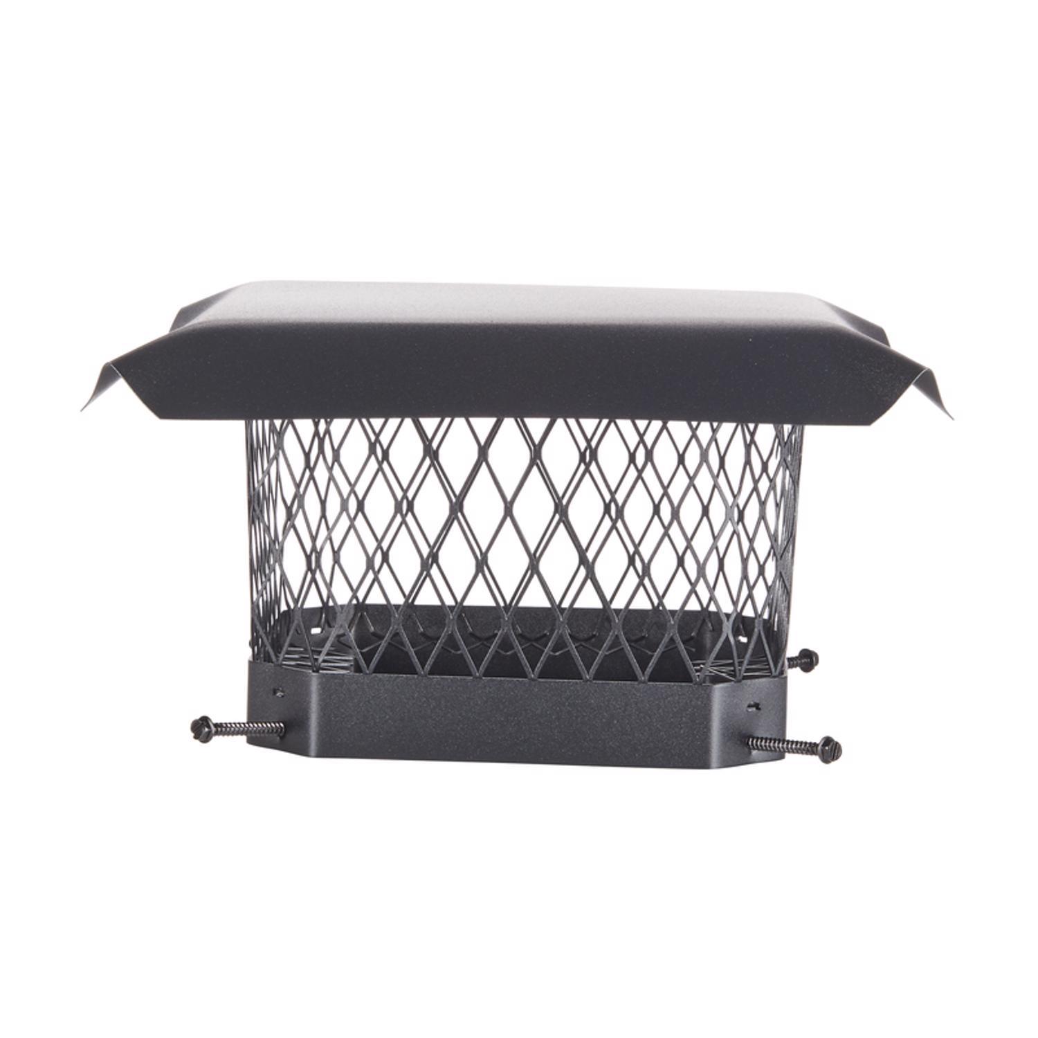 HY-C Shelter various in. Powder Coated Steel Chimney Cap Uae Electronic uaeelectronic.com