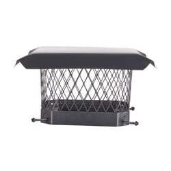 HY-C Shelter various in. Powder Coated Steel Chimney Cap