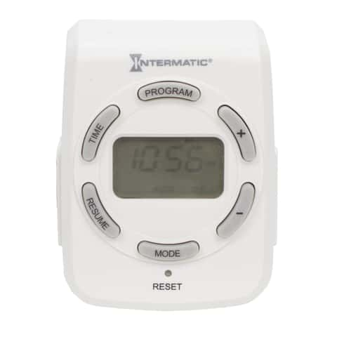 Intermatic Indoor Plug In Timer 125 V White - Ace Hardware