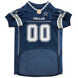Pets First NFL Multicolored Dallas Cowboys Cat/Dog Jersey Medium