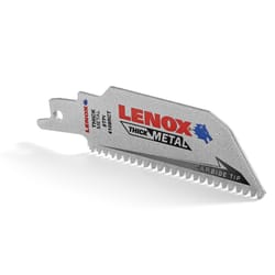Lenox Lazer CT 4 in. Carbide Tipped Reciprocating Saw Blade 8 TPI 1 pc