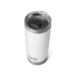 YETI Rambler 20 oz White BPA Free Tumbler with MagSlider Lid