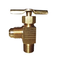 JMF Company 1/4 in. FPT X 1/8 in. FPT Brass Shut-Off Valve