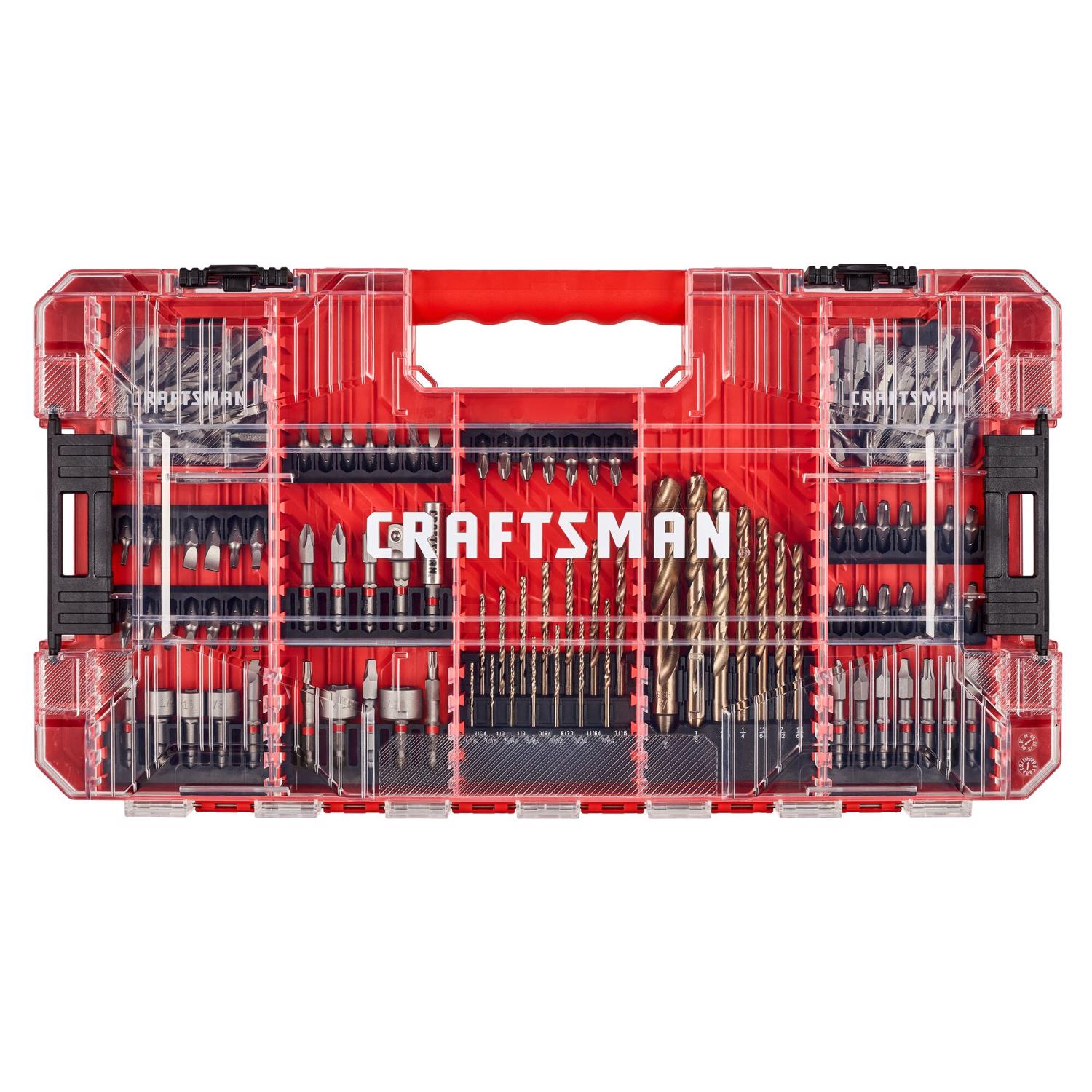 Craftsman Drill and Driver Bit Set 140 pc