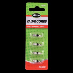 Slime Metal 1 psi Tire Valve Core 4 pk