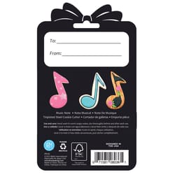 R&M International Corp International Corp 4 in. L Music Note Cookie Cutter Silver 1 pc