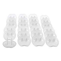 Dreambaby Clear Plastic Outlet Safety Plugs 24 pk