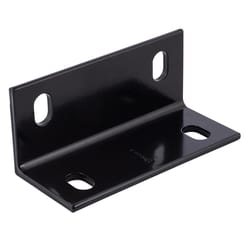 Hampton 6.62 in. H X 3 in. W X 1/4 in. D Black Steel Inside/Outside Corner Brace