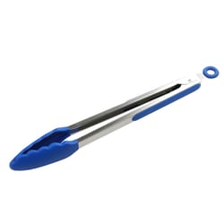 Chef Craft Premium Blue Silicone Tong