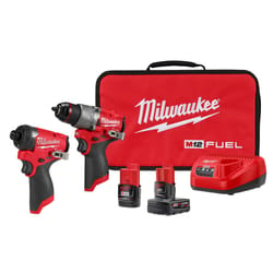 Milwaukee 12V M12 FUEL Cordless Brushless 2 Tool Combo Kit
