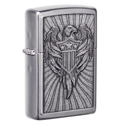 Zippo Silver Eagle Emblem Lighter 1 pk