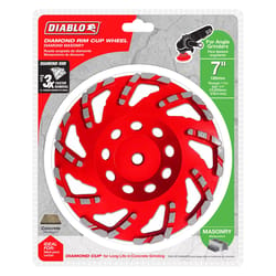 Diablo 7 in. D X 5/8-11 in. Masonry Cup Wheel