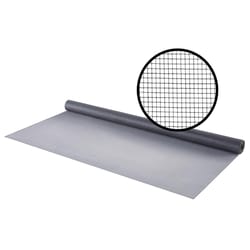 M-D BUILDING PRODUCTS Gray Fiberglass Door and Window Screen 48 in. W X 84 in. L 1 pk
