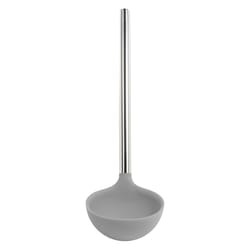 Tovolo Oyster Gray Silicone/Stainless Steel Ladle