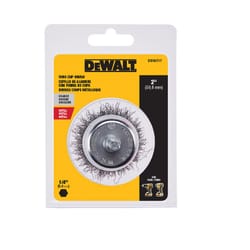 DeWalt 2 in. Coarse Crimped Wire Cup Brush Metal 4500 rpm 1 pc