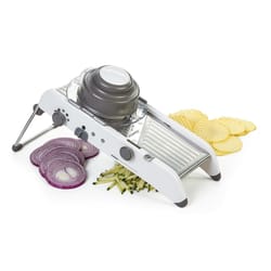 Progressive PL8 White Stainless Steel Professional Mandoline