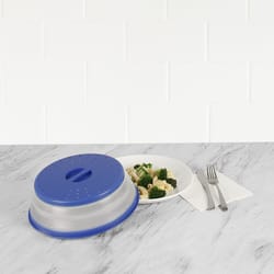 Tovolo Stratus Blue Silicone/Plastic Microwave Food Cover