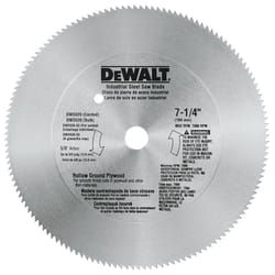 DeWalt 7-1/4 in. D X 5/8 in. Steel Circular Saw Blade 140 teeth 1 pk