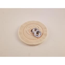 6 in. Spiral Cotton Buffing Wheel