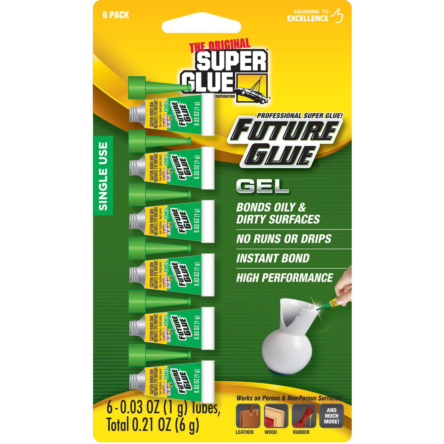 The Original Super Glue Corporation High Strength Cyanoacrylate All