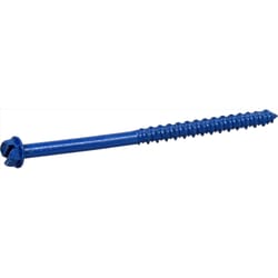 HILLMAN Tapper 1/4 in. D X 4 in. L Steel Hex Head Concrete Screw Anchor 100 pk