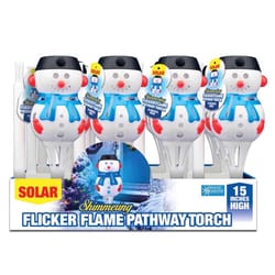 Shawshank LEDz Magic Seasons Shimmering Snowman Flicker Flame Pathway Light 1 pk