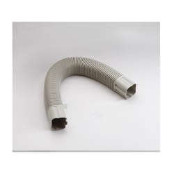 Slimduct Flexible Elbow 31.5 in. W X 2.75 in. H Ivory
